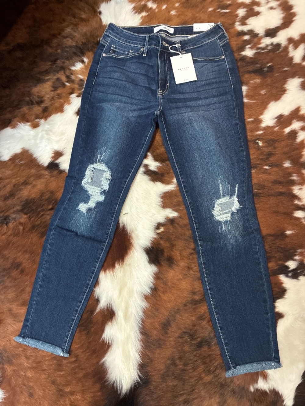 NWT KanCan Cassandra Midrise Ankle Skinny Jeans